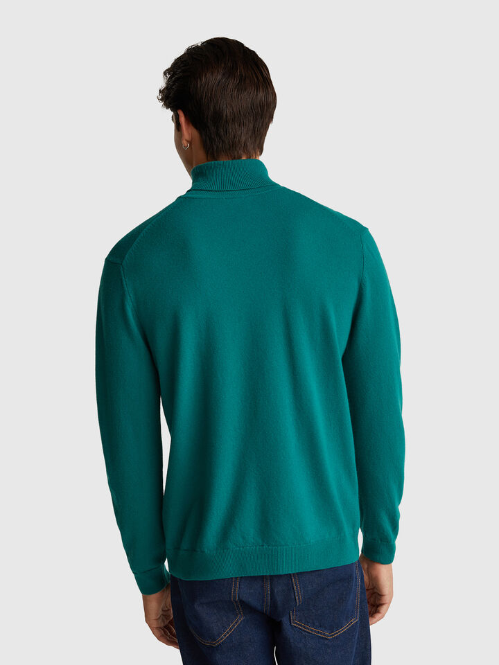 TURTLE NECK SWEATER Men image number 2